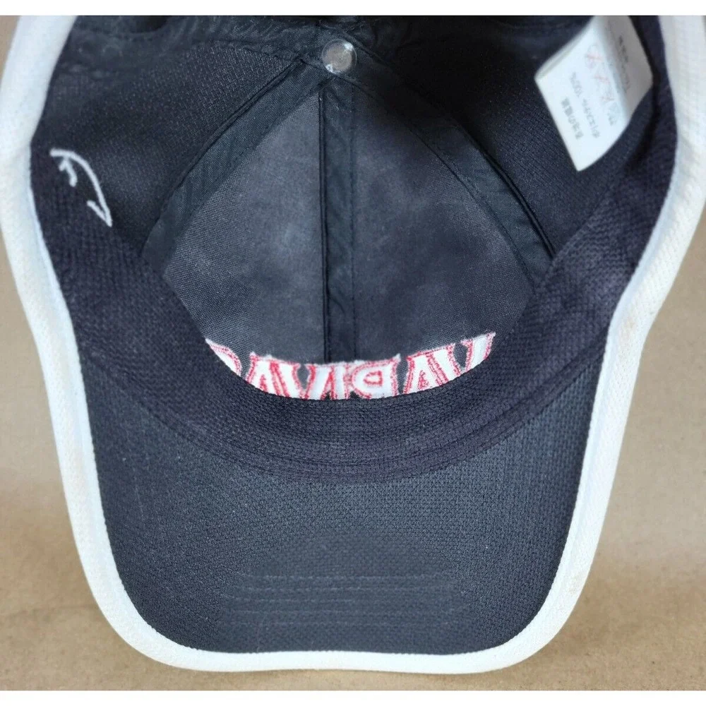 Varivas Hat Cap Black Outdoor Fishing Line  Baseball Cap Adjustable StrapBack
